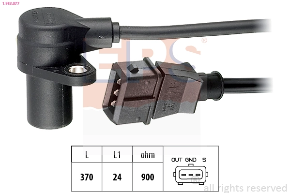 Sensor, crankshaft pulse (1.953.077)