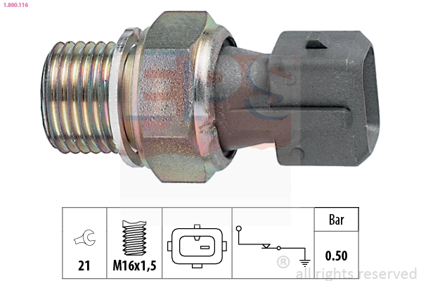 Oil Pressure Switch (1.800.116)