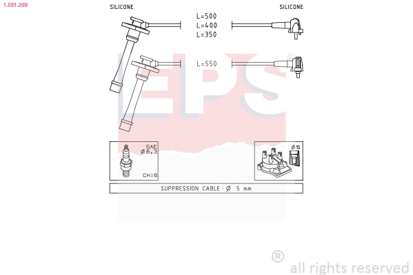 Ignition Cable Kit (1.501.209)