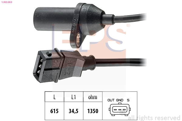 Sensor, crankshaft pulse (1.953.053)