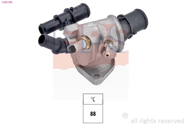 Thermostat, coolant (1.880.495)