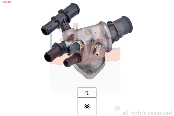 Thermostat, coolant (1.880.405)