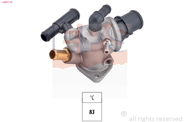 Thermostat, coolant (1.880.119)