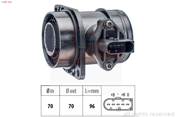 Mass Air Flow Sensor (1.991.325)
