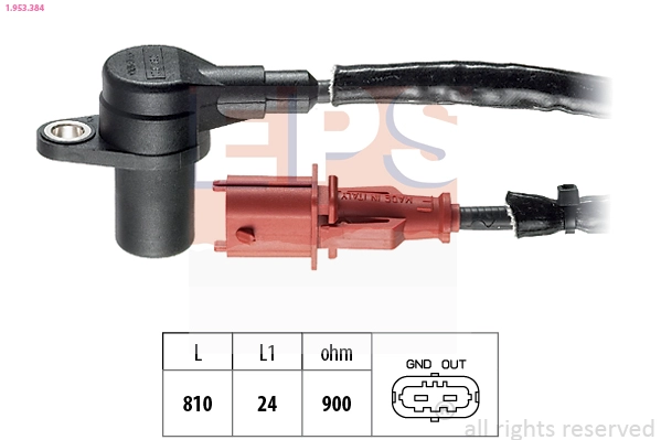 Sensor, crankshaft pulse (1.953.384)