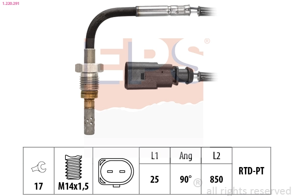 Sensor, exhaust gas temperature (1.220.291)
