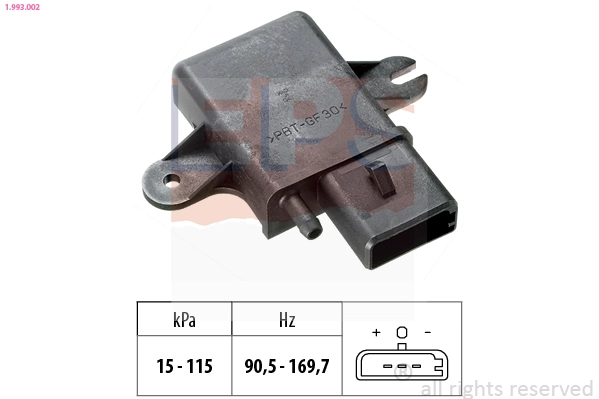 Air Pressure Sensor, altitude adaption (1.993.002)