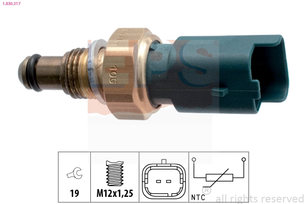 Sensor, coolant temperature (1.830.317)