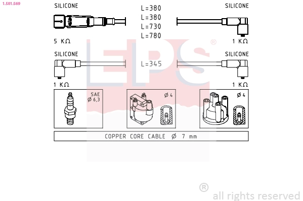 Ignition Cable Kit (1.501.569)