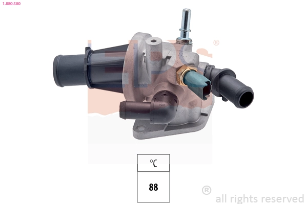 Thermostat, coolant (1.880.580)