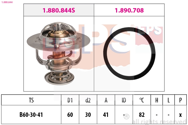 Thermostat, coolant (1.880.844)