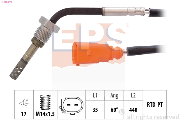 Sensor, exhaust gas temperature (1.220.276)