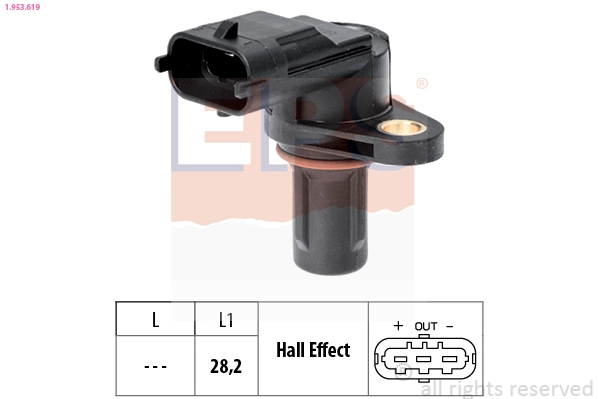 Sensor, RPM (1.953.619)