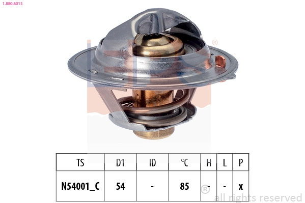 Thermostat, coolant (1.880.801S)