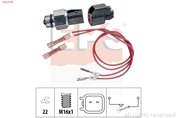 Switch, reverse light (1.860.275K)