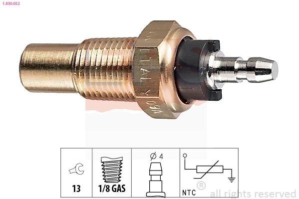 Sensor, coolant temperature (1.830.052)