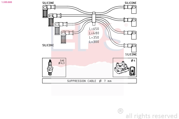 Ignition Cable Kit (1.500.888)