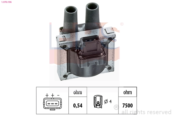 Ignition Coil (1.970.196)