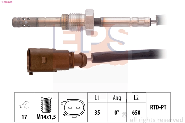 Sensor, exhaust gas temperature (1.220.065)