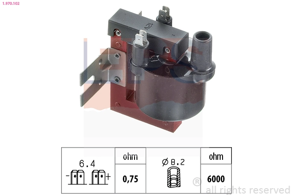 Ignition Coil (1.970.102)