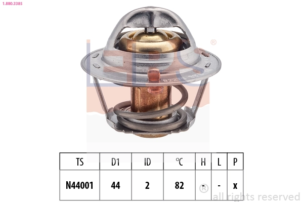 Thermostat, coolant (1.880.338S)