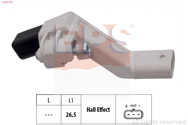Sensor, crankshaft pulse (1.953.772)