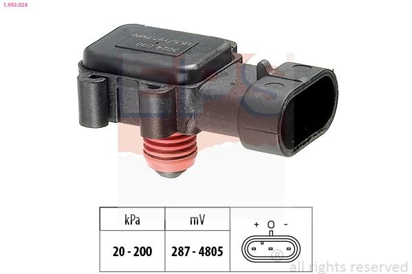 Air Pressure Sensor, altitude adaption (1.993.024)
