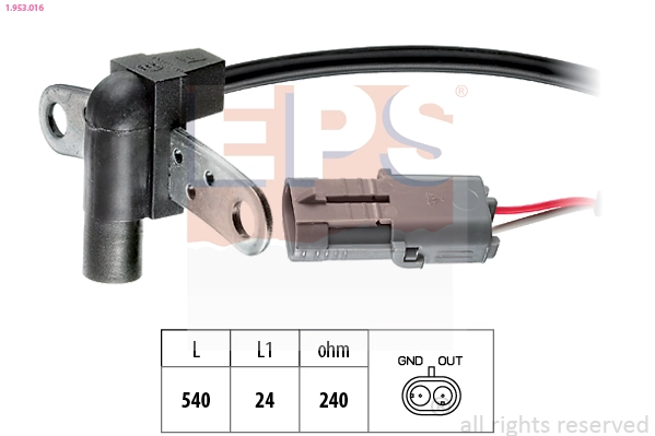 Sensor, crankshaft pulse (1.953.016)
