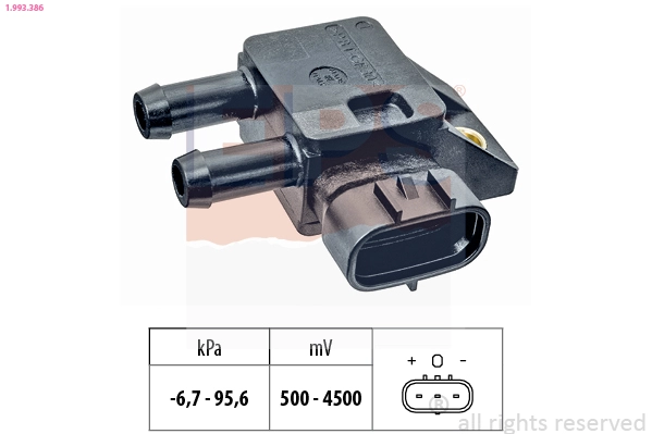 Sensor, exhaust pressure (1.993.386)