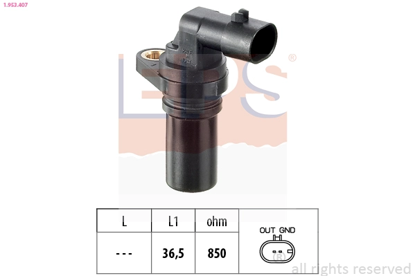 Sensor, crankshaft pulse (1.953.407)