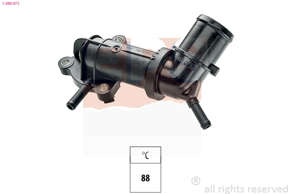 Thermostat, coolant (1.880.973)