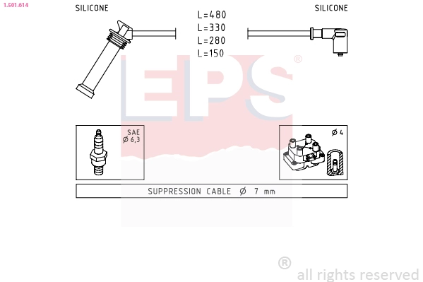 Ignition Cable Kit (1.501.614)