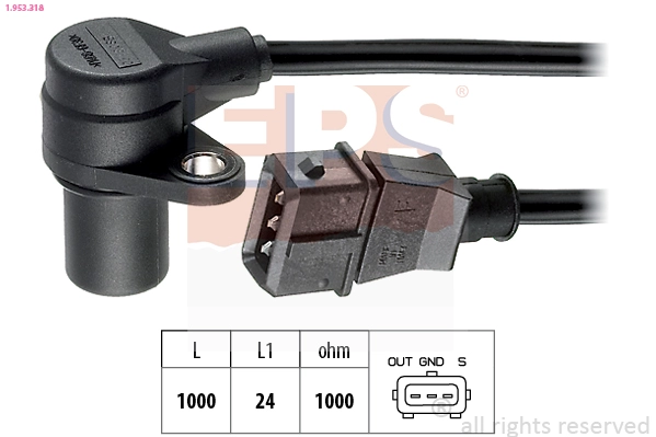 Sensor, crankshaft pulse (1.953.318)
