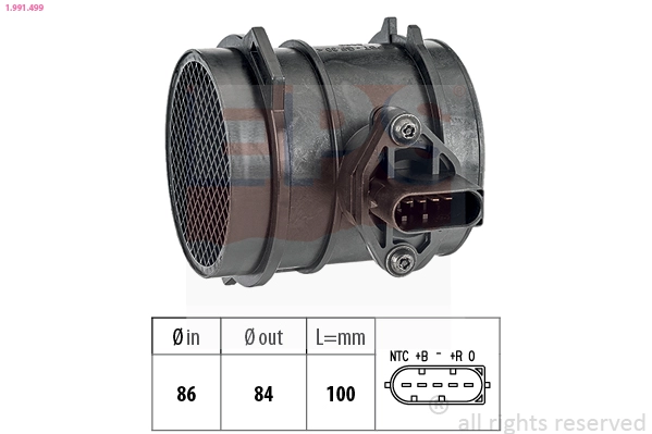 Mass Air Flow Sensor (1.991.499)