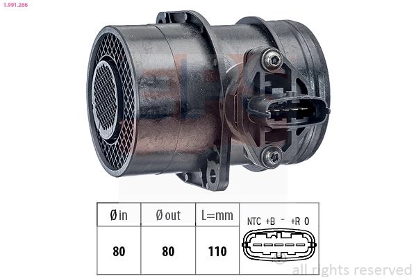 Mass Air Flow Sensor (1.991.266)