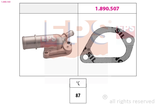 Thermostat, coolant (1.880.160)