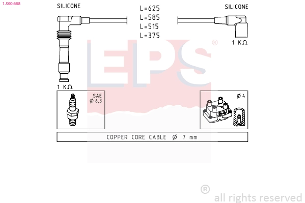 Ignition Cable Kit (1.500.688)