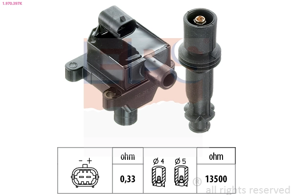 Ignition Coil (1.970.397K)