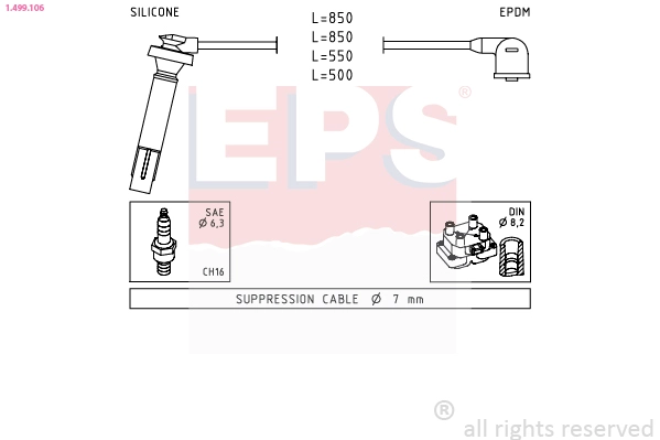 Ignition Cable Kit (1.499.106)