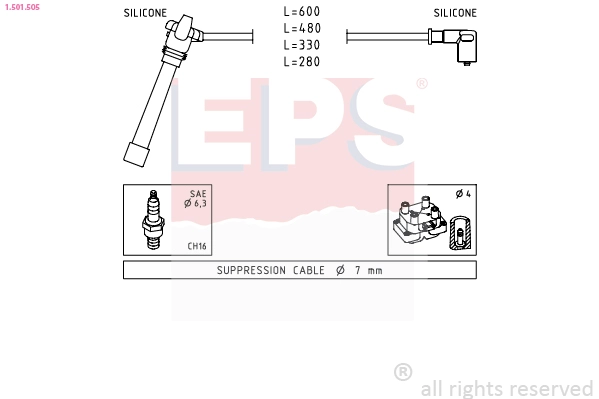 Ignition Cable Kit (1.501.505)