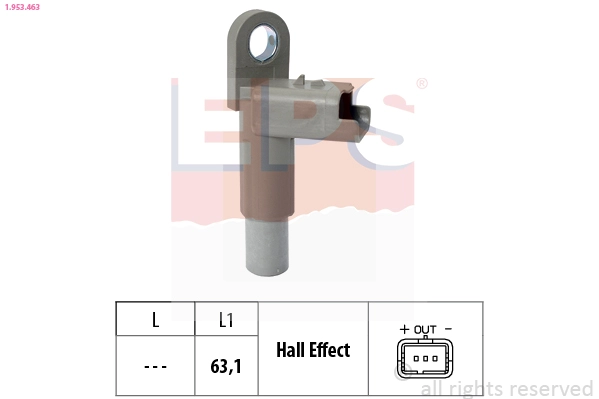 Sensor, camshaft position (1.953.463)