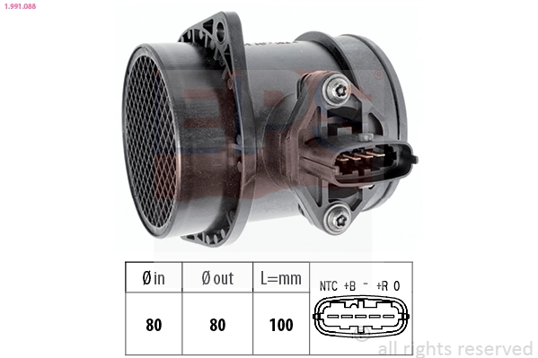 Mass Air Flow Sensor (1.991.088)