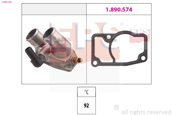 Thermostat, coolant (1.880.346)