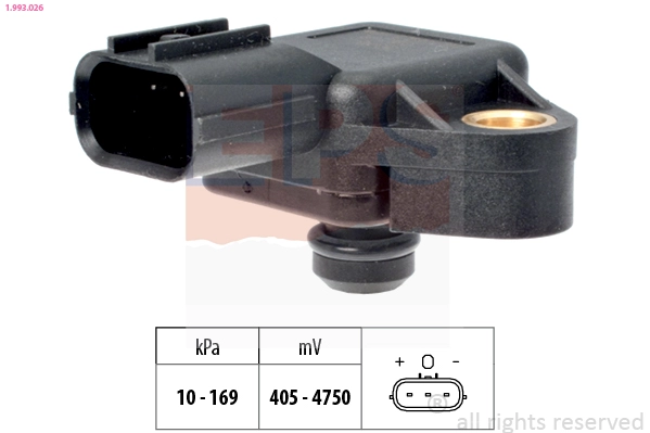 Air Pressure Sensor, altitude adaption (1.993.026)