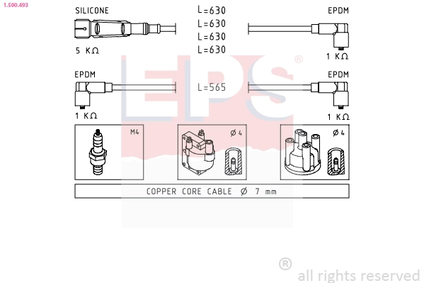 Ignition Cable Kit (1.500.493)