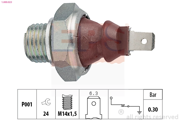 Oil Pressure Switch (1.800.023)