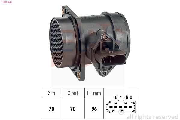 Mass Air Flow Sensor (1.991.441)