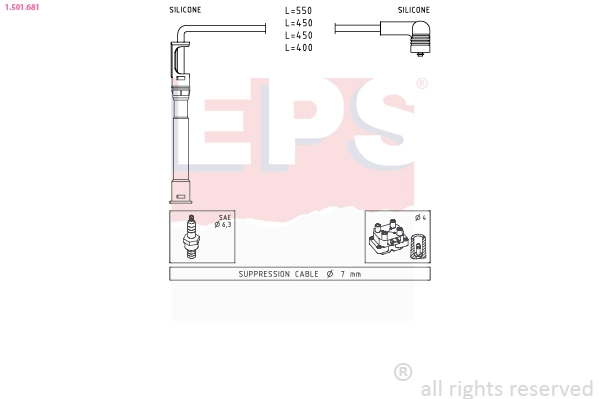 Ignition Cable Kit (1.501.681)