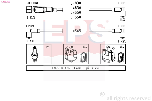 Ignition Cable Kit (1.499.159)