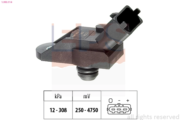 Air Pressure Sensor, altitude adaption (1.993.114)